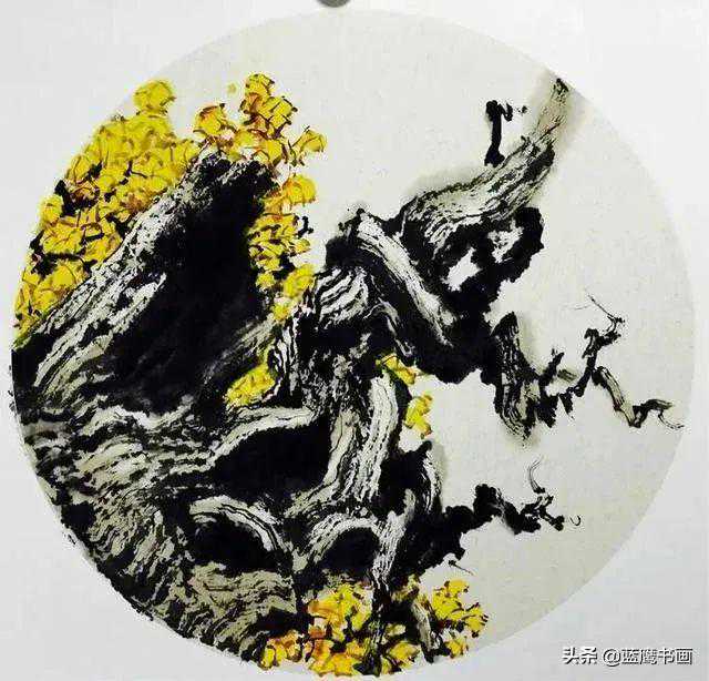 画风利落纯真，申喜贵的花鸟画，绚烂色彩展现艺术风度