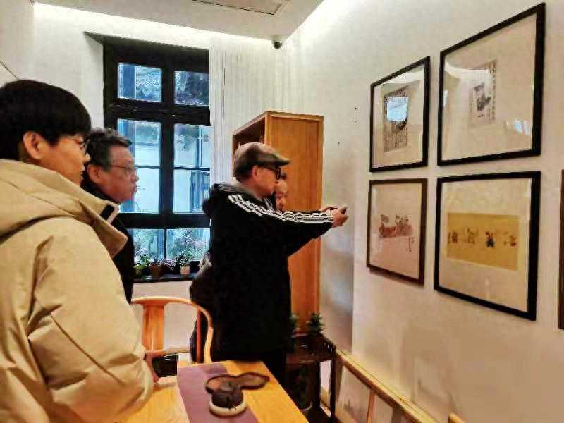 无锡漫画展，迎龙年春节