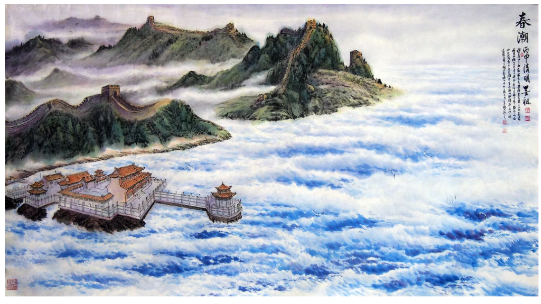 周智慧：踏足过上千个岛屿，创立大海画派