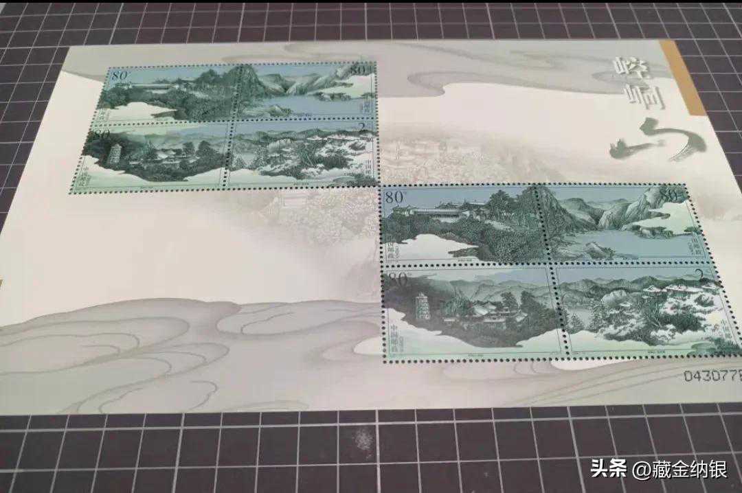 桂花无齿小全张，编年票中的一颗耀眼“明珠”