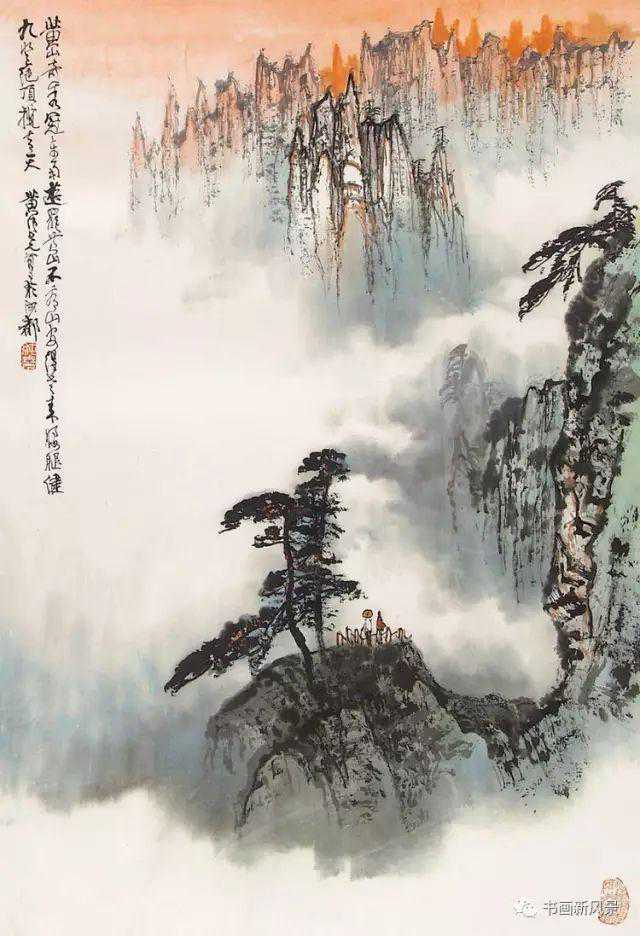 大气磅礴，神韵无限——黄纯尧画黄山，美醉了