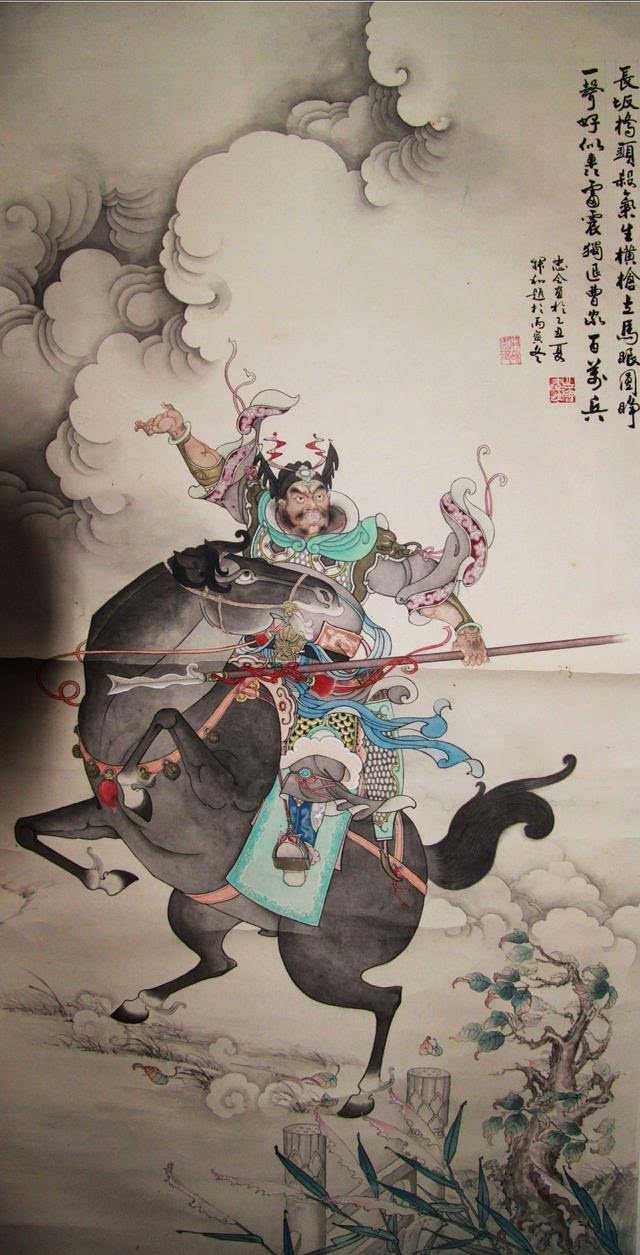 「豪气清风」工笔刀马人物欣赏