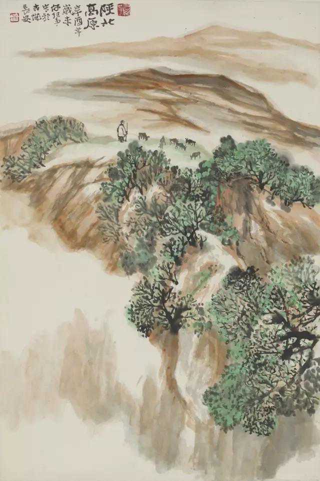 “八十抒怀-何纪争作品展”西安开幕