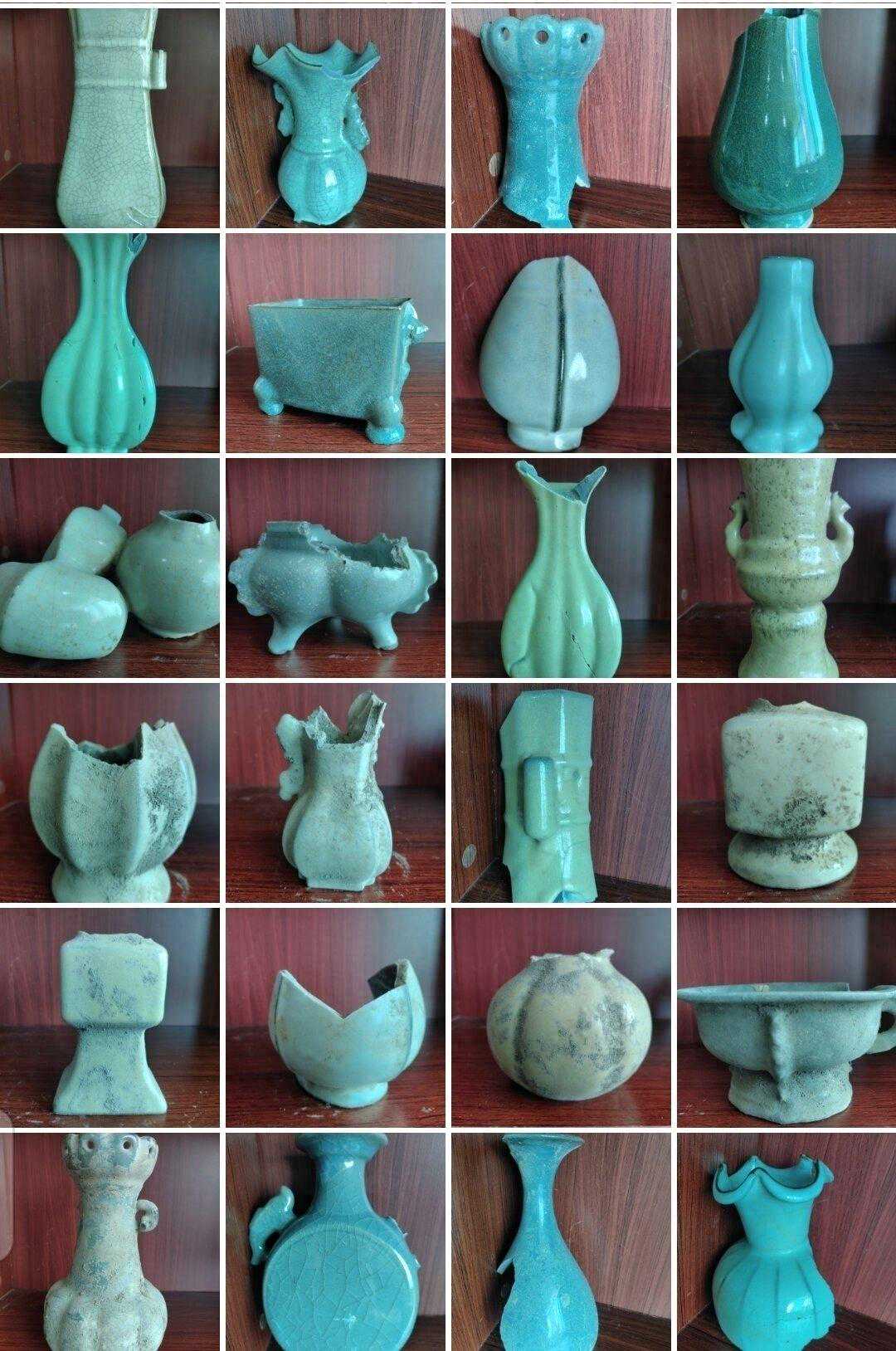 残瓷虽残犹珍（十七）——宋官窑鳝血纹花口瓶