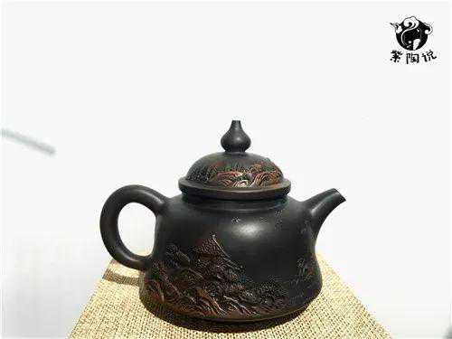 建水紫陶装饰工艺：堆雕之美