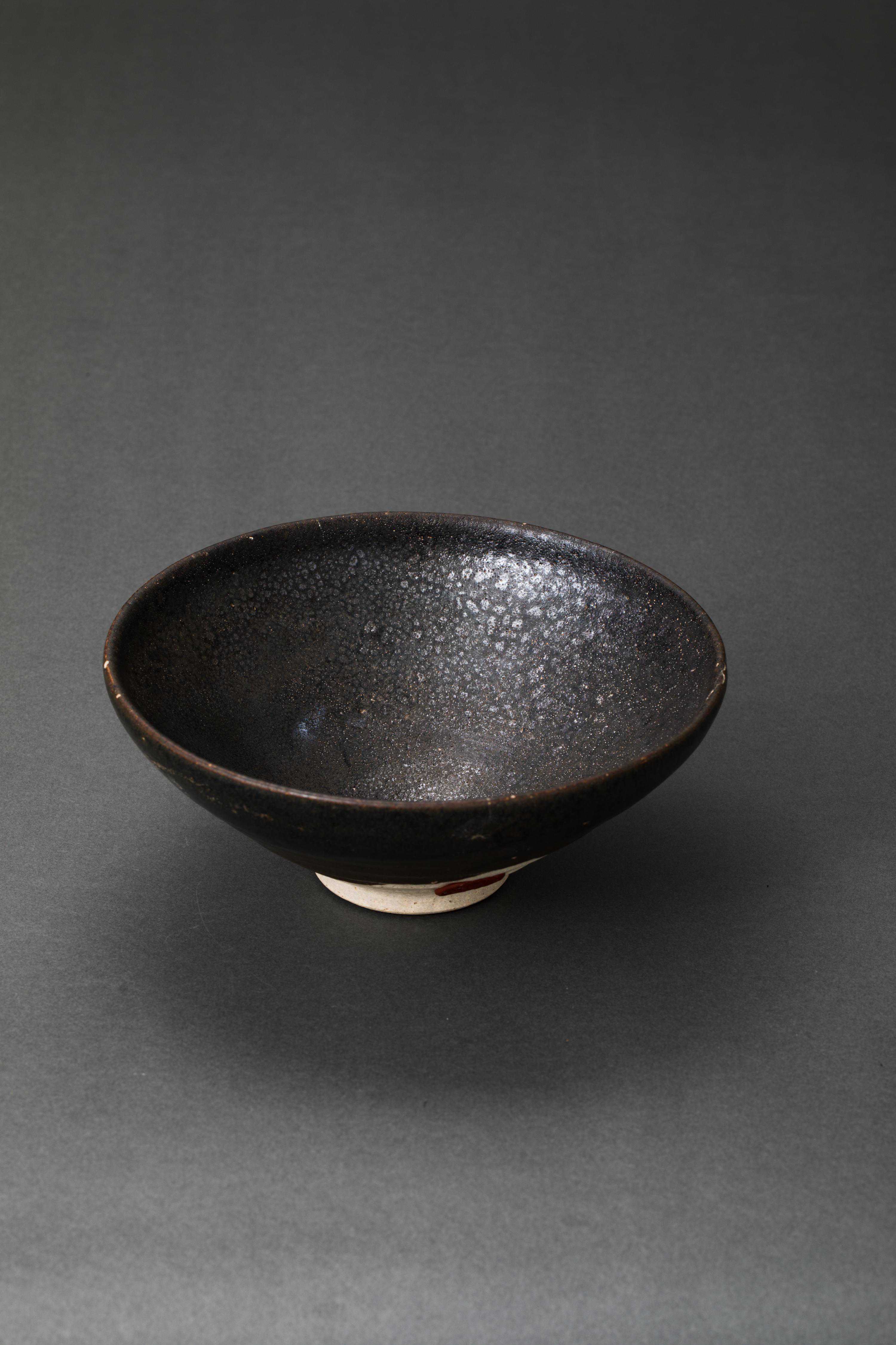 宋-金 | 磁州窑黑釉油滴碗