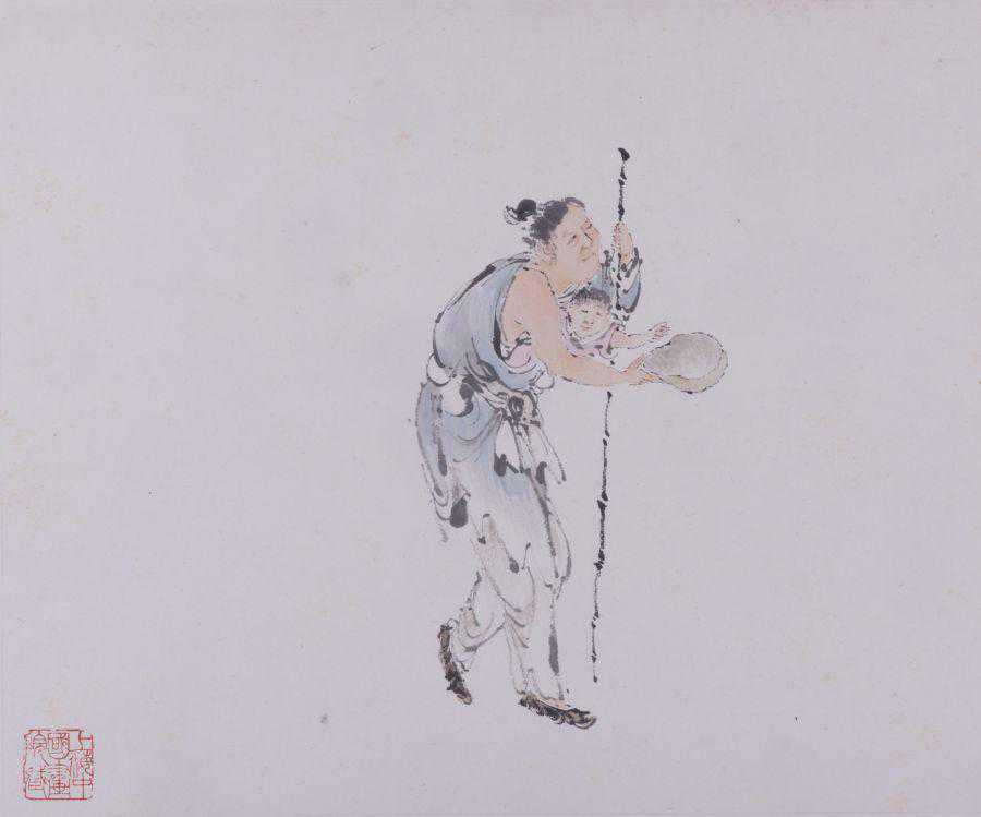 鉴赏｜明清人物画里的高古奇骇与如影写照