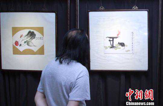 知名画家贾宝珉史如源作品巡回展在天津开幕