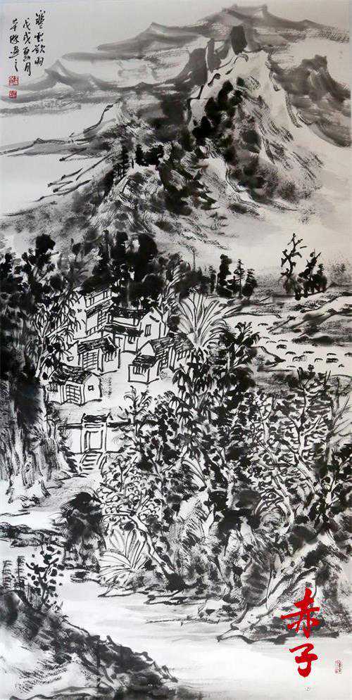 浅议王本杰的笔墨艺术