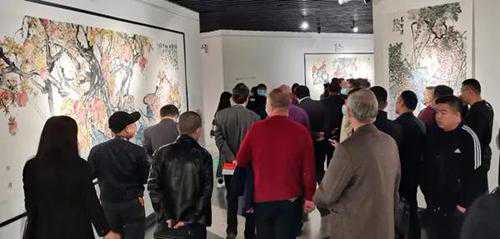 鲍国增近百件新作在河南博物院展出