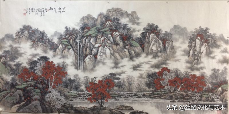 中国画坛实力派山水画家——胥力浦