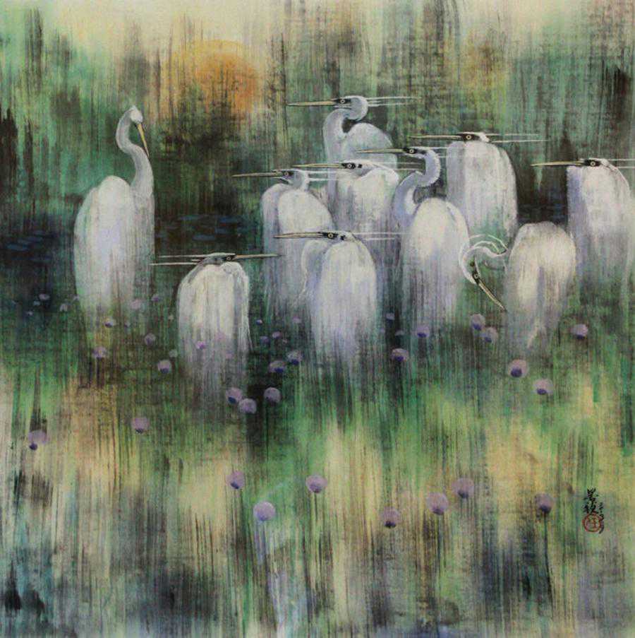 天天漫画网：画家任景钦《朦胧彩墨 寄情自然》