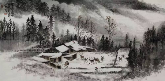 构图精美，笔力精湛——于恩沛