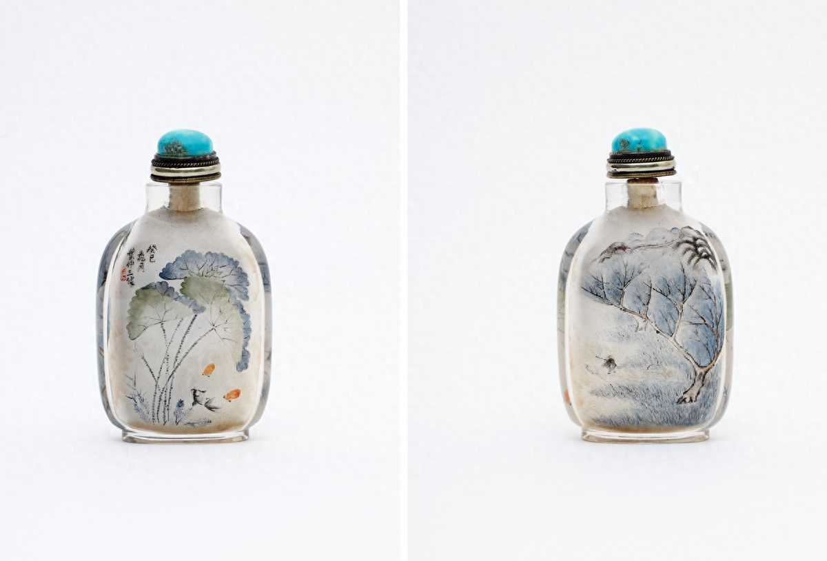 美物鼻烟壶欣赏—— 叶仲三、马少宣精美作品