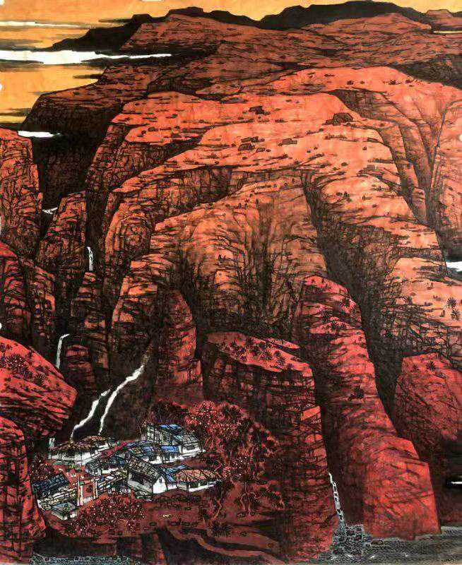 著名画家高雅君 (高雅)——画中有诗，妙手丹青