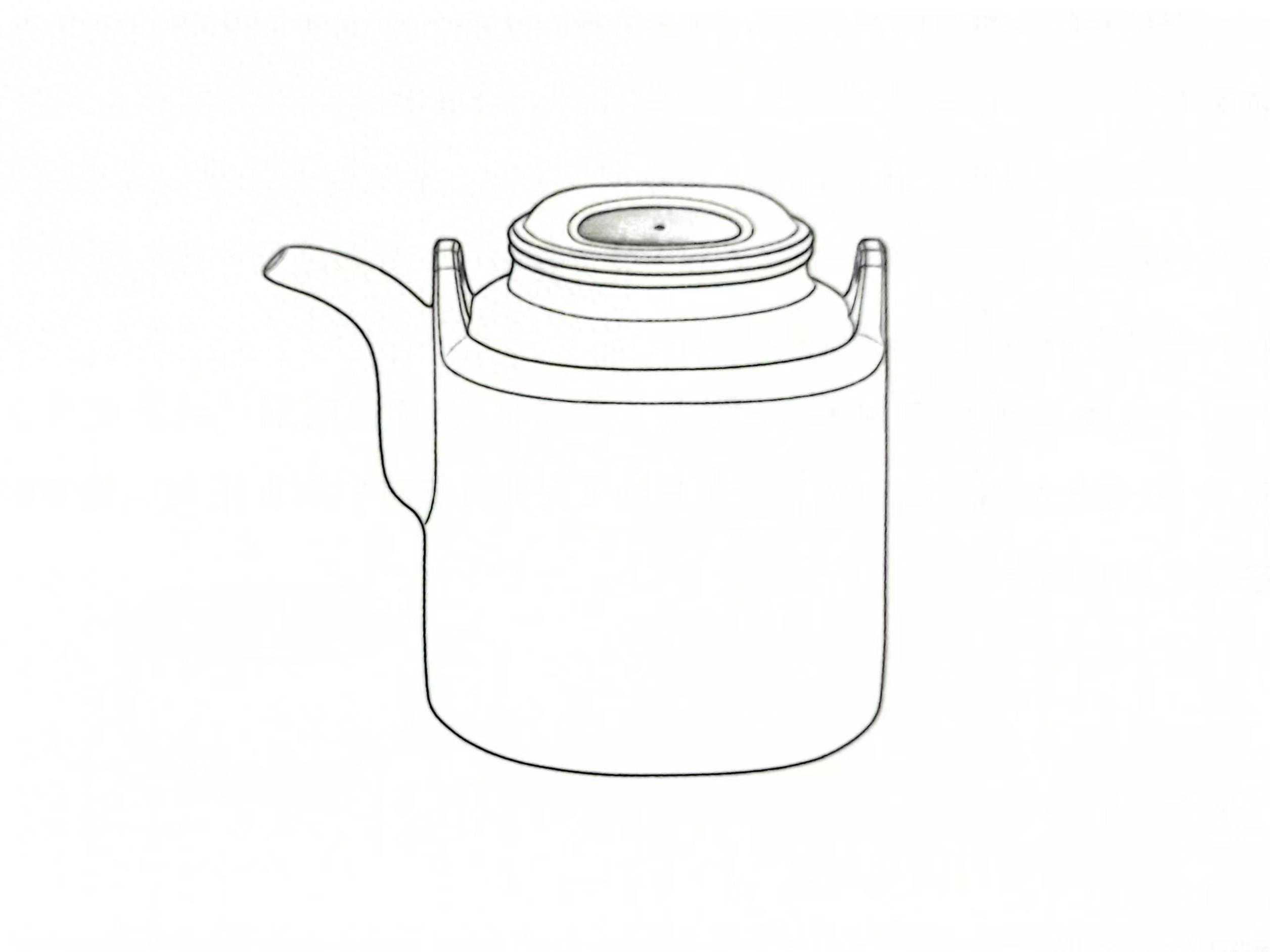 顾景舟制作的牛盖洋桶壶