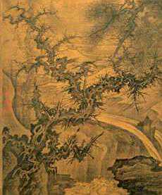 看《松泉磐石图》令人如真在此山中