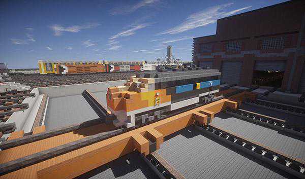 我的世界里的运输王国 玩家自制铁路车辆收藏介绍