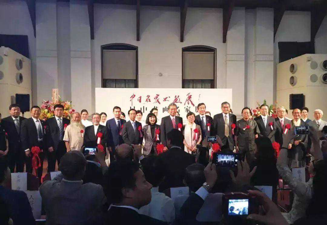 海南卫视第1收藏 | 徐培晨与祖国书画杰出代表人物苏士澍、徐里、李啸作品赴日本参展